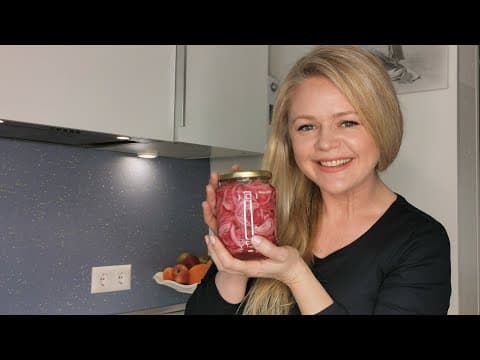 Eingelegte Zwiebeln - herrlich und so vielseitig einsetzbar