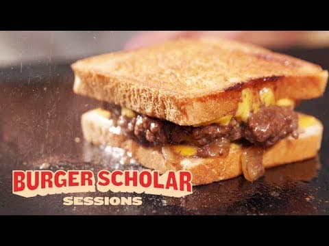 Chester Rauer Burger (Patty Melt with Poached Beef)