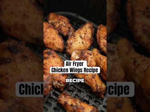 Easy Air Fryer Chicken Wings Recipe