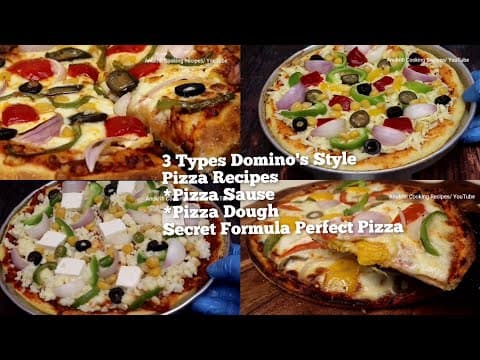 Homemade Pizza Dough and Sauce