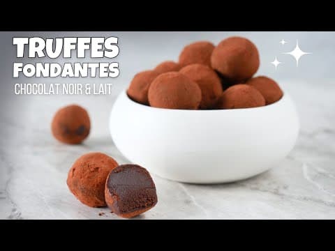 Chocolate Ganache Truffles - Delicious French dessert with medium difficulty. Perfect recipe converted from YouTube video to PDF format.