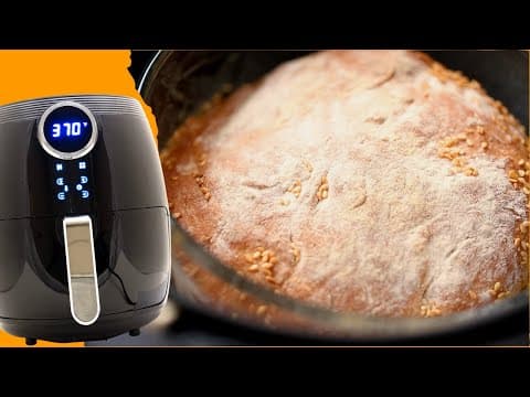 Crusty And Soft Air Fryer Bread Recipes (ONLY 4 Ingredients)