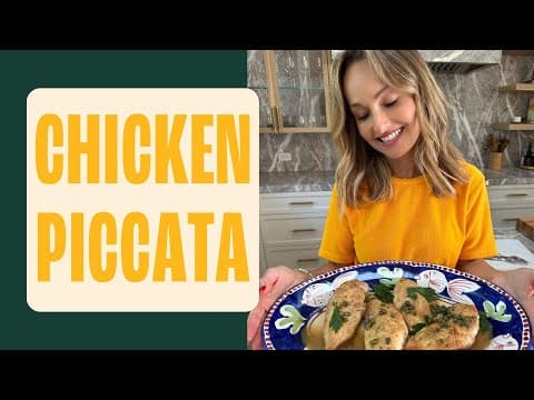 Chicken Piccata, Classic Italian Recipe