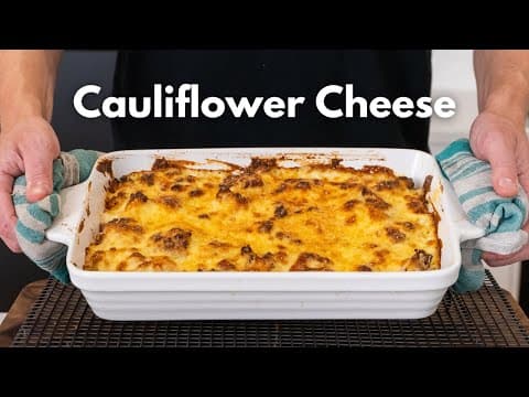 Creamy Cauliflower Cheese