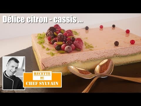 Lemon Blackcurrant Delight - Delicious French dessert with medium difficulty. Perfect recipe converted from YouTube video to PDF format.