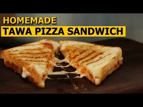 Tawa Pizza Sandwich Recipe in Hindi