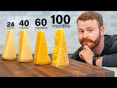 Does 8 Year Old Parmesan Cheese Actually Taste Good?