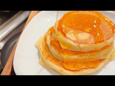 Easy and Quick Pancakes for Breakfast or Dinner - Delicious Middle East breakfast with easy difficulty. Perfect recipe converted from YouTube video to PDF format.