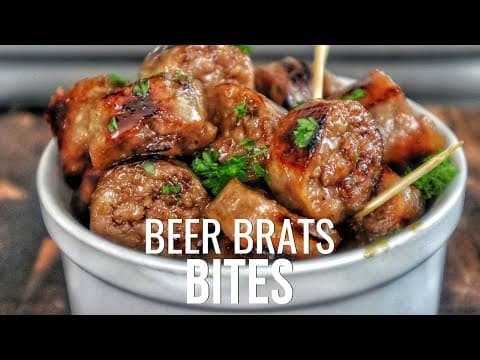 "Unbelievable Beer Brats Bite You Can't Stop Eating!"