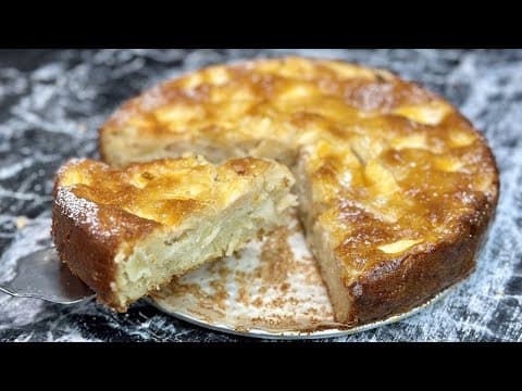 Moist Apple Cake - Delicious French dessert with easy difficulty. Perfect recipe converted from YouTube video to PDF format.