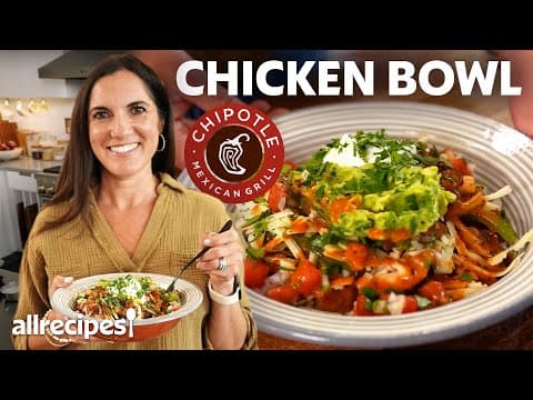I Made Chipotle's Chicken Burrito Bowl At Home
