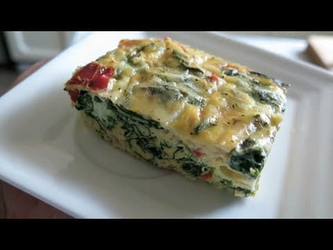 Easy Healthy Spinach Egg Casserole (Luscious & Keto friendly!)