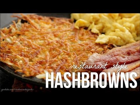 Diner Style Hash Browns