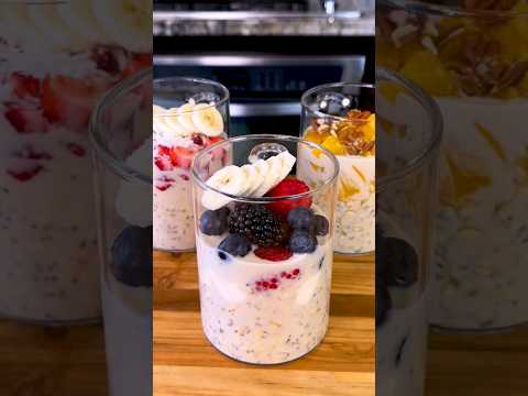 Mixed Fruit Overnight Oats
