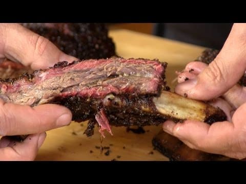 Texas Style BBQ Beef Ribs!