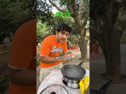 Can you make Maggi in 2 minutes??😮🤔