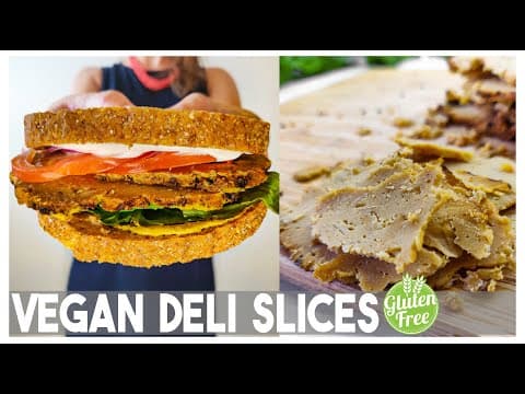 Vegan Gluten Free Deli Meat / Plant Based Soy and Gluten free