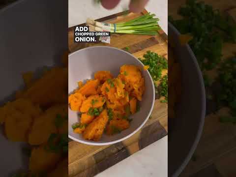 Twice Baked Chili Cheese Stuffed Sweet Potatoes! (Recipe in Comments)