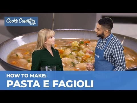How to Make the Most Comforting Pasta e Fagioli