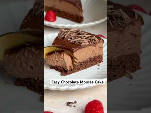 Marry Me Easy Chocolate Mousse Cake, anyone?! It is flippin delicious 😮‍💨