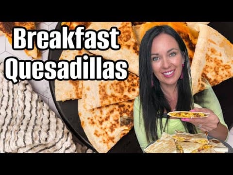 5-Minute Breakfast Quesadilla Recipe