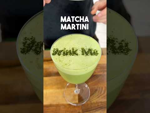 Matcha Martini 🍸