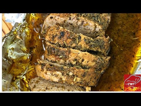 Butter Garlic And Herb Pork Tenderloin