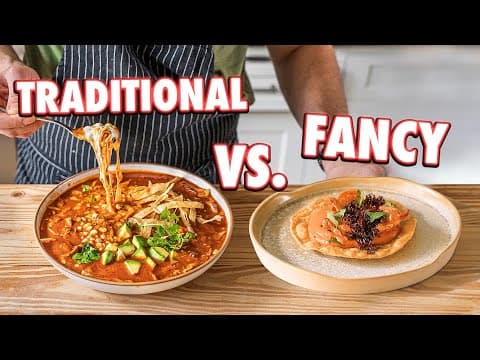 Perfect Chicken Tortilla Soup Traditional Vs. Fancy