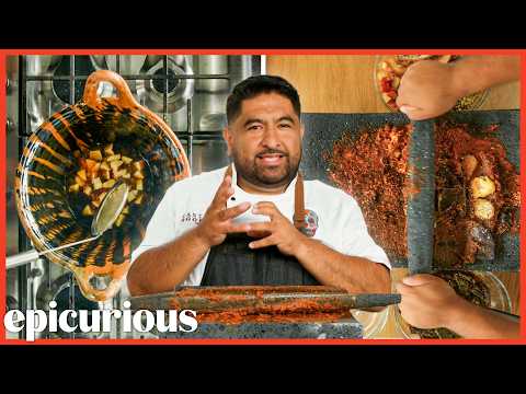 Using Ancient Tools To Make Traditional Mexican Chicken Mole