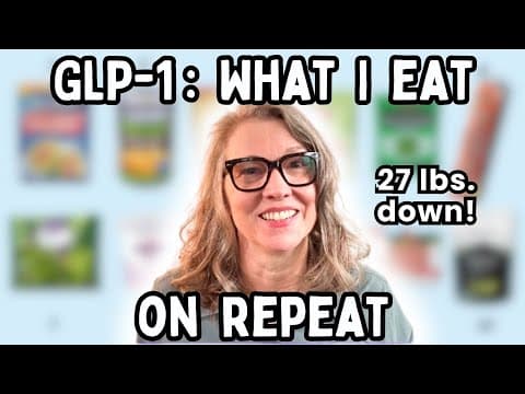 These high protein & fiber foods helped me lose 27 lbs on Zepbound