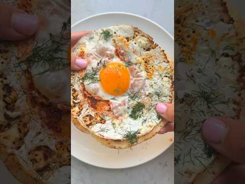 Crispy Fried Feta & Egg