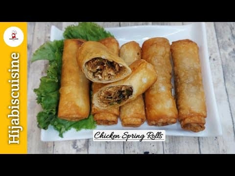 Chicken Spring Rolls Recipe