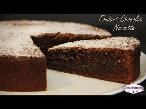 Chocolate Hazelnut Fondant (Molten Chocolate Cake) - Delicious French dessert with medium difficulty. Perfect recipe converted from YouTube video to PDF format.