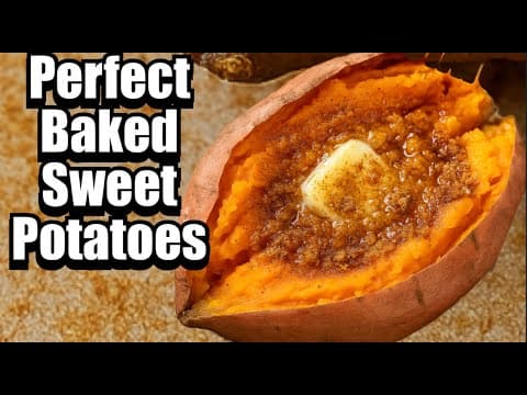 The Baked Sweet Potato Recipe you'll love