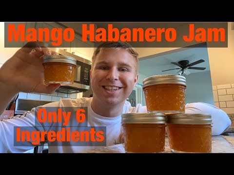 Mango Habanero Jam - Delicious American appetizer with medium difficulty. Perfect recipe converted from YouTube video to PDF format.