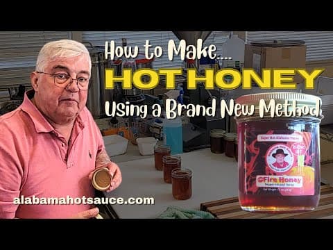 How to Make Hot Honey Using a New Process -