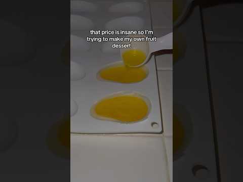 Trying to recreate the viral fruit dessert🥭