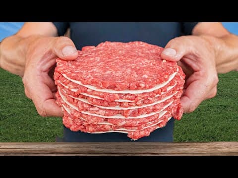 BIG MAC Taco made on the Flat Top Griddle