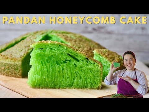PANDAN HONEYCOMB CAKE (Banh bo nuong) [UPDATED 2026]