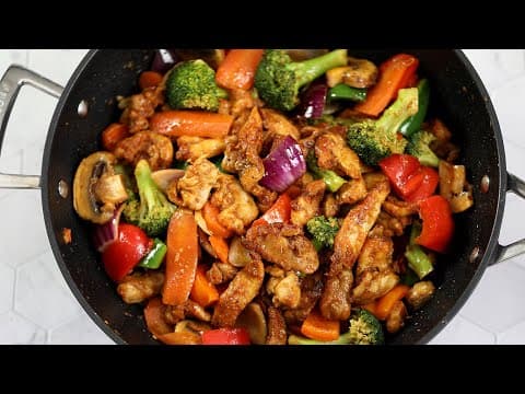 Juicy Chicken & Vegetable Stir-Fry