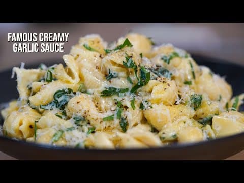 Creamy Garlic Cheesy Pasta
