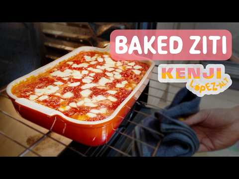 Baked Ziti with Soaked Pasta (Kenji Style)