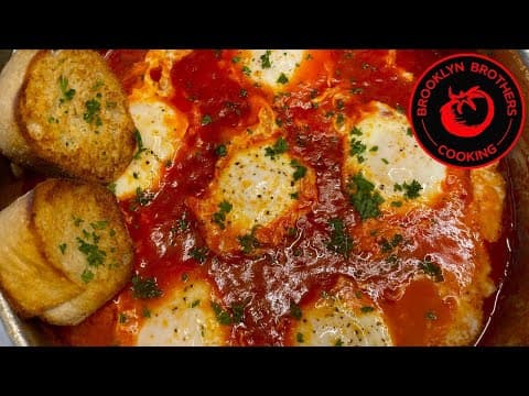 Eggs in Purgatory: Your New Favorite Poached Egg Dish! 🔥