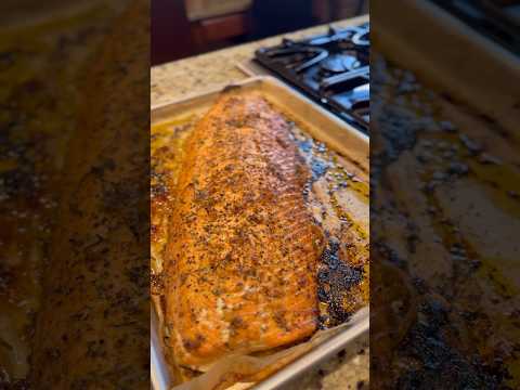 The Easiest Baked Garlic & Herb Salmon Recipe Ever! 🏆