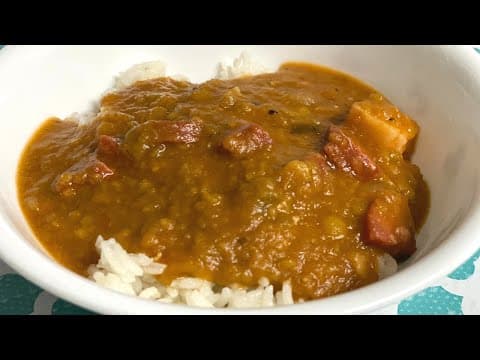 Cuban Green Split Peas - Delicious Cuban main course with easy difficulty. Perfect recipe converted from YouTube video to PDF format.