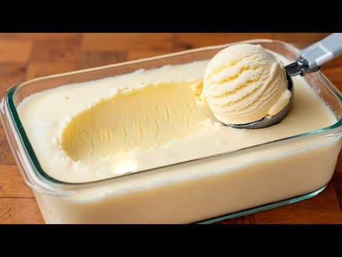 No-Cream Ice Cream (Egg White Ice Cream)