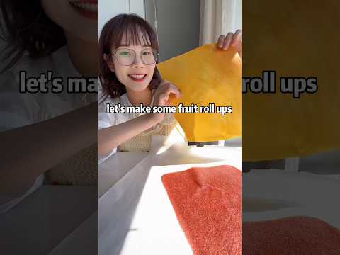 Does the ice cream hack work with homemade fruit roll-ups? 👁️🫦👁️