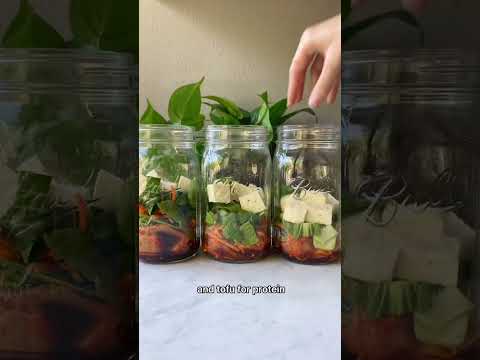 My easy low-prep meal (mason jar noodles part 4)