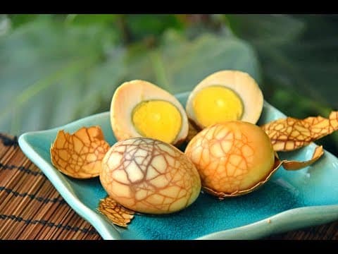 Five Spice Tea Eggs - How to Make Huaiyang-style Marbled Tea Eggs (五香茶叶蛋)