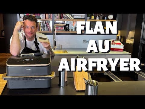 Flan à la vanille et sésame noir - Delicious French dessert with medium difficulty. Perfect recipe converted from YouTube video to PDF format.